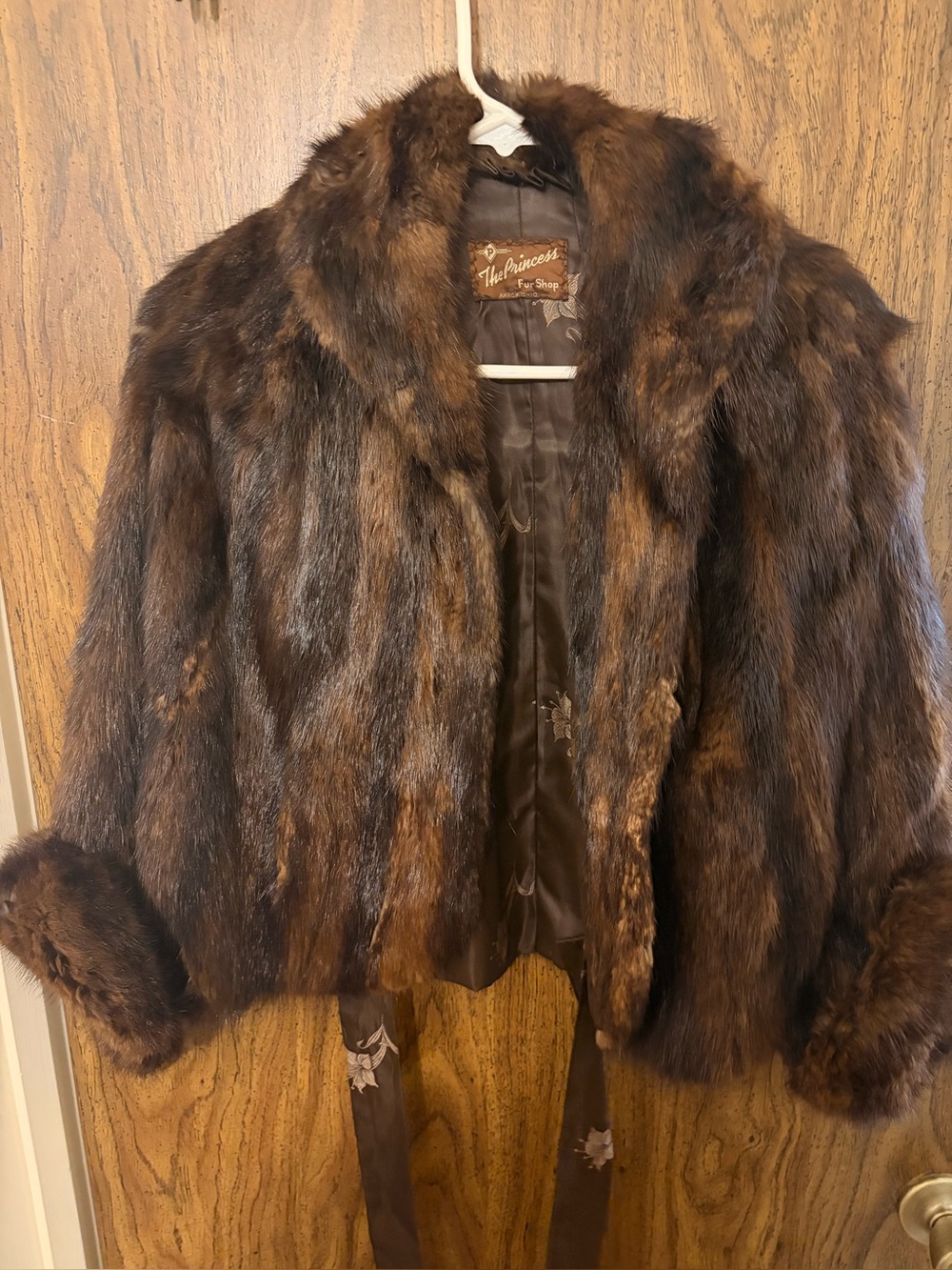 Women's Brown Teddy Coat